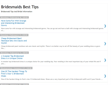 Tablet Screenshot of bridesmaids.info4uabout.com